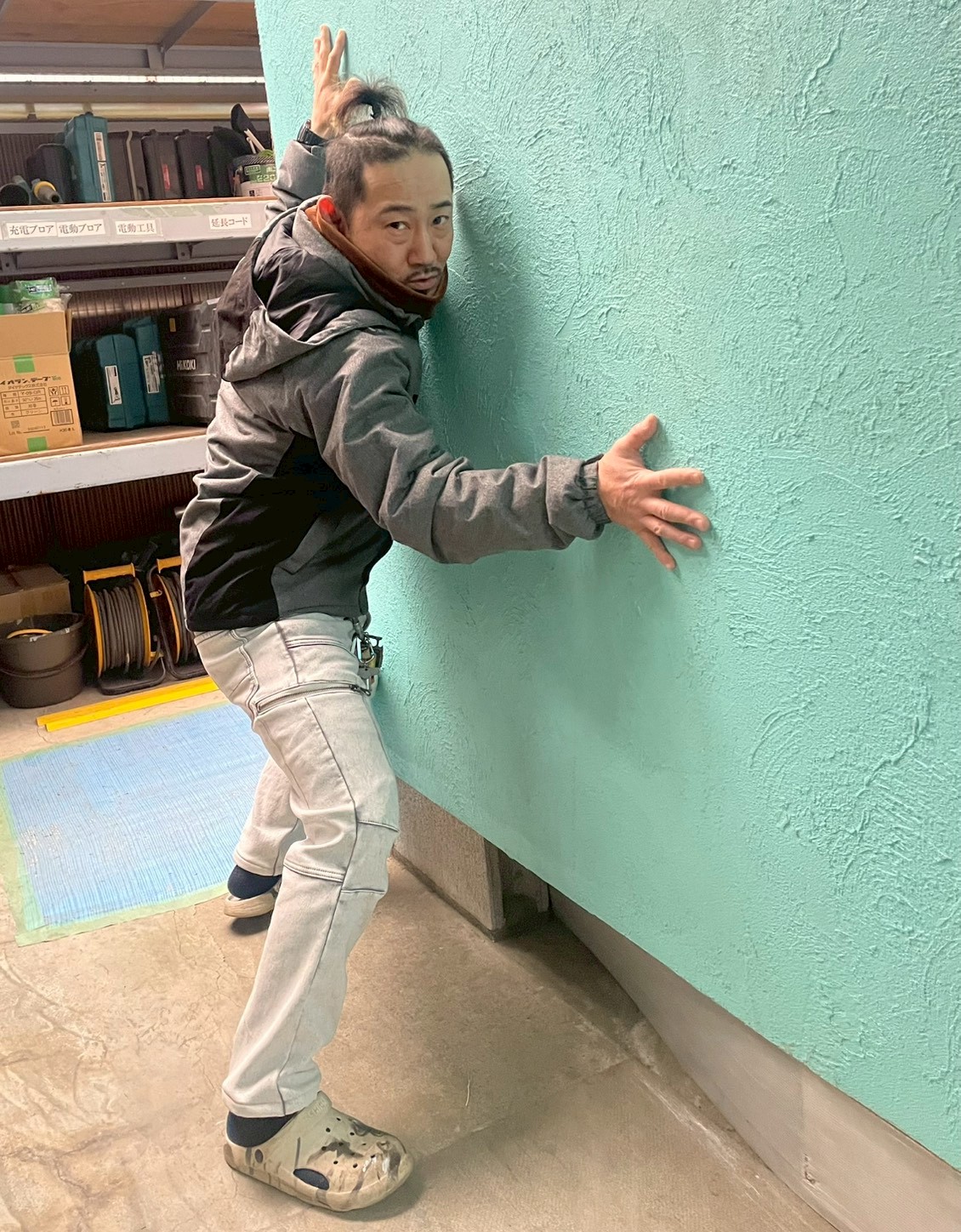 入社10年目 男性社員　現場作業員